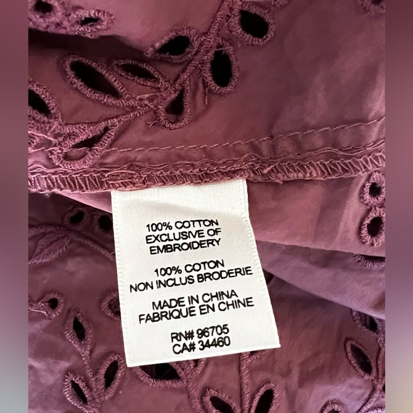 La Vie Rebecca Taylor eyelet poplin dress - Picture 12 of 12